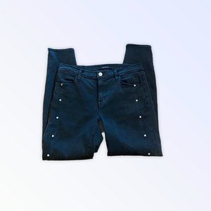 J Brand Black Skinny Ankle Jeans